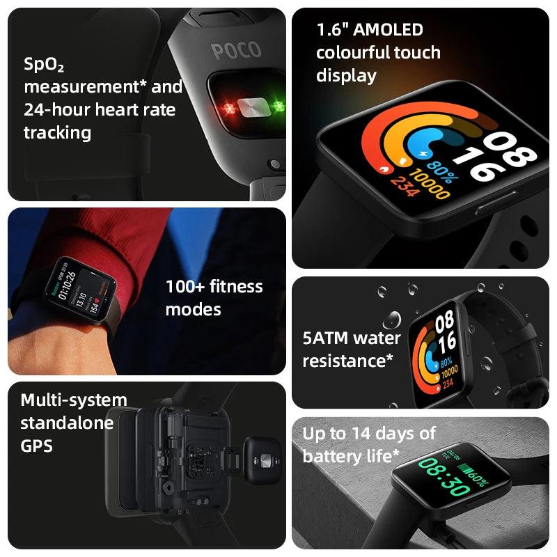 XIAOMI POCO Watch: Embrace Elegance and Connectivity Carauana Store