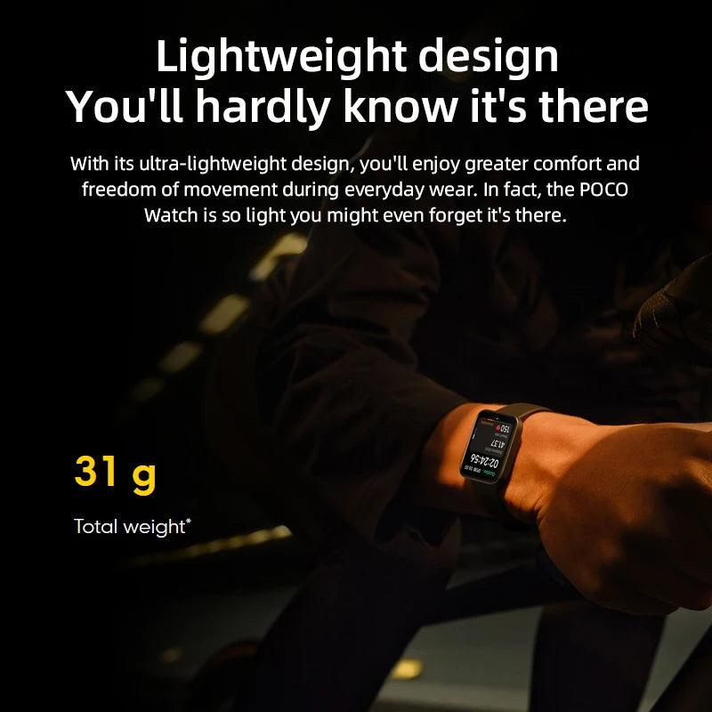 XIAOMI POCO Watch: Embrace Elegance and Connectivity Carauana Store