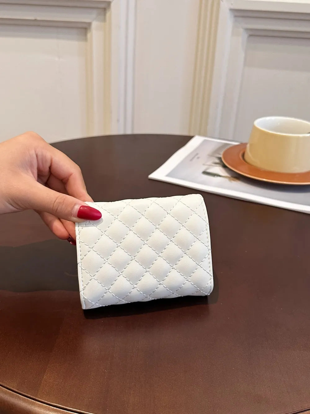 PU Leather Solid Color Wallet Carauana Store