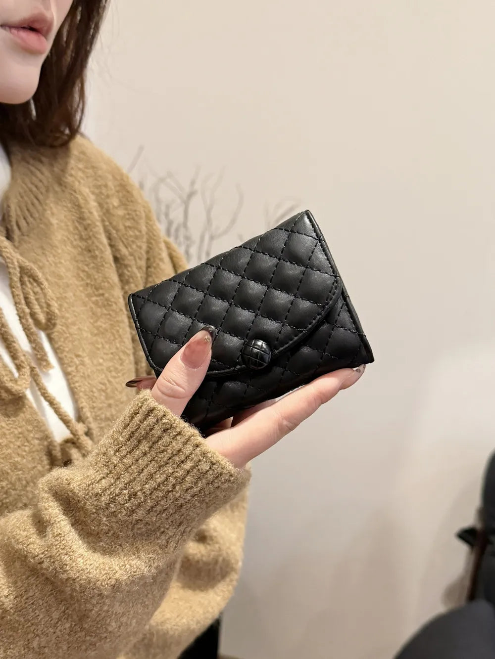 PU Leather Solid Color Wallet Carauana Store