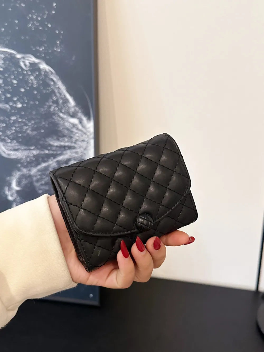 PU Leather Solid Color Wallet Carauana Store