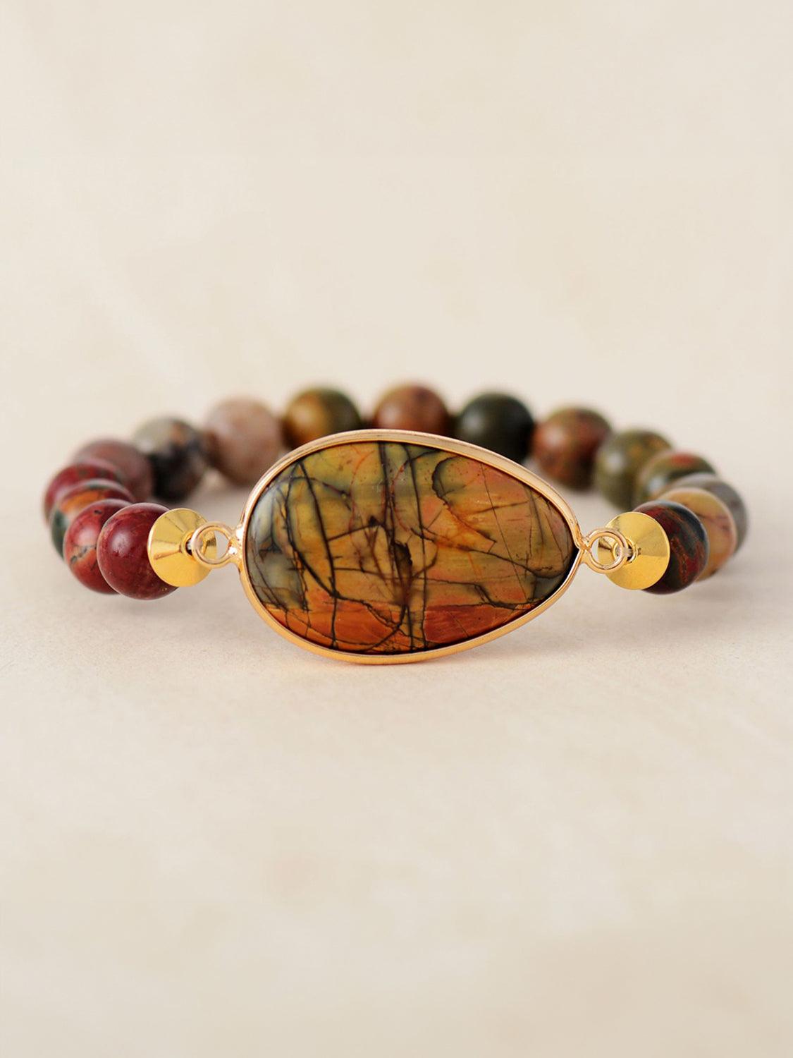Geometrical Shape Beaded Bracelet Carauana Store