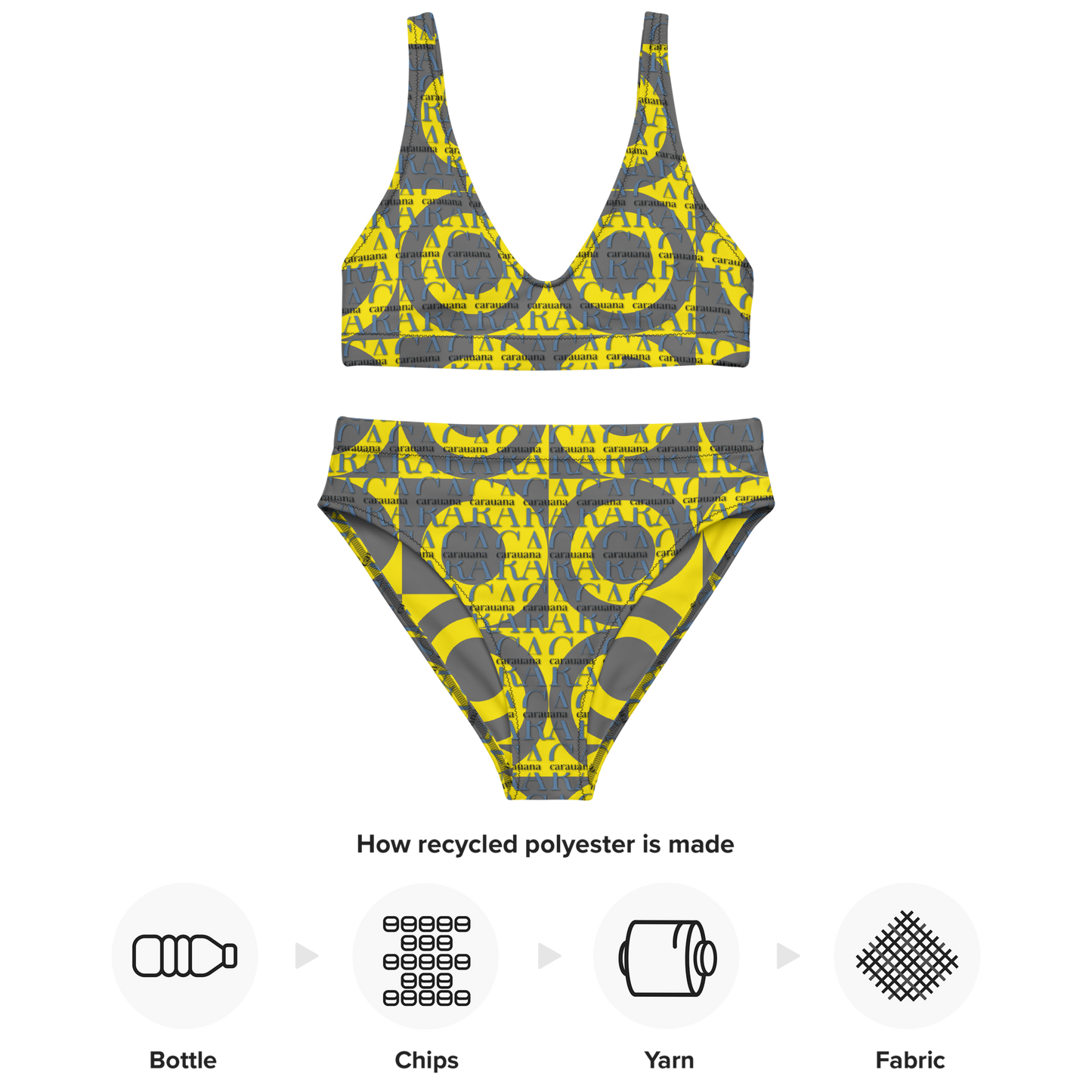 Original CaRaUaNa Costume Sets Grey Yellow