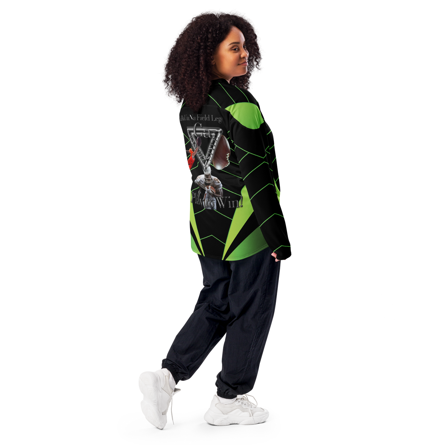 ๐ CaRaUaNa American Football Sweatshirt โ Green Edition Carauana Store