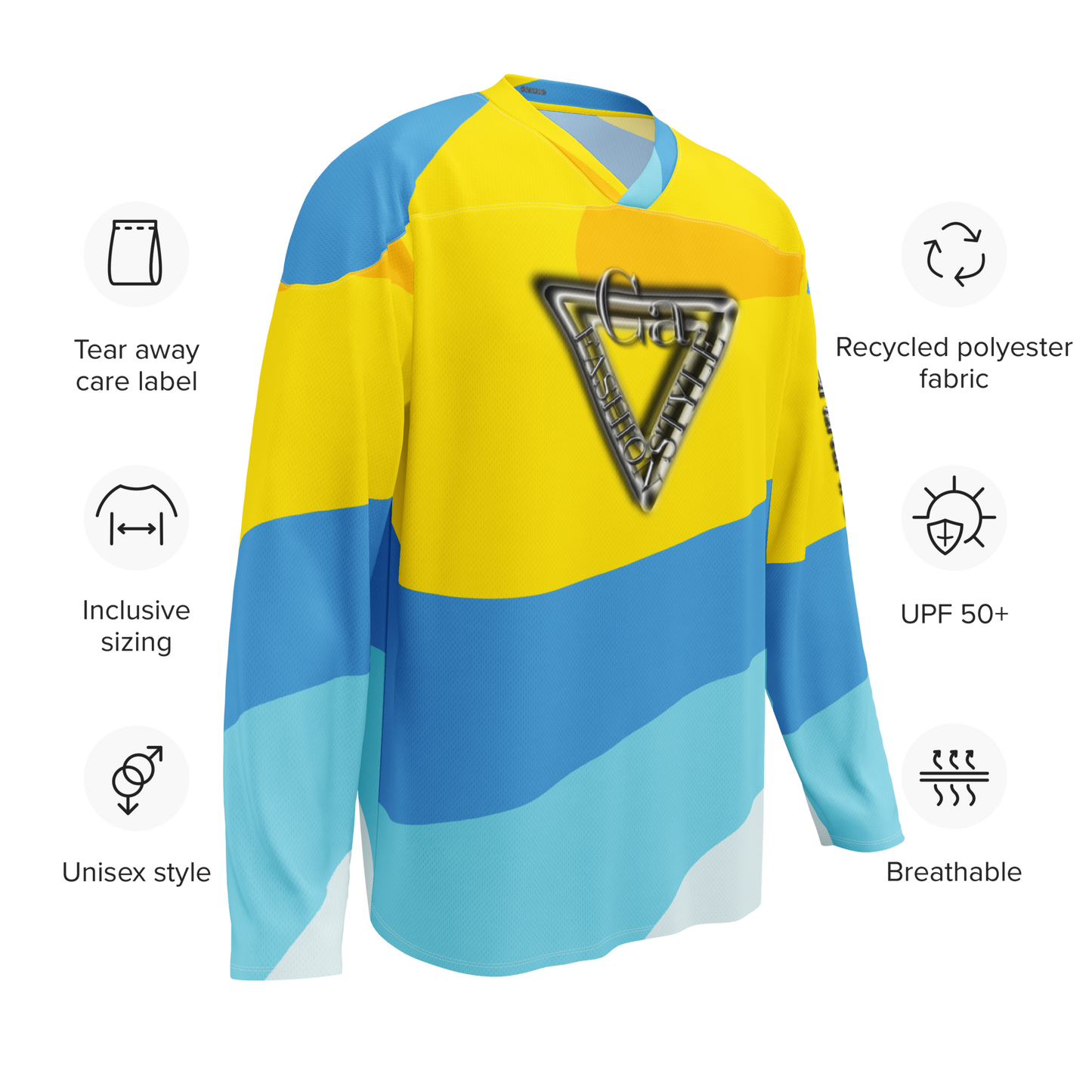 🥎 Premium® CaRaUaNa Tennis Sweatshirt – Yellow