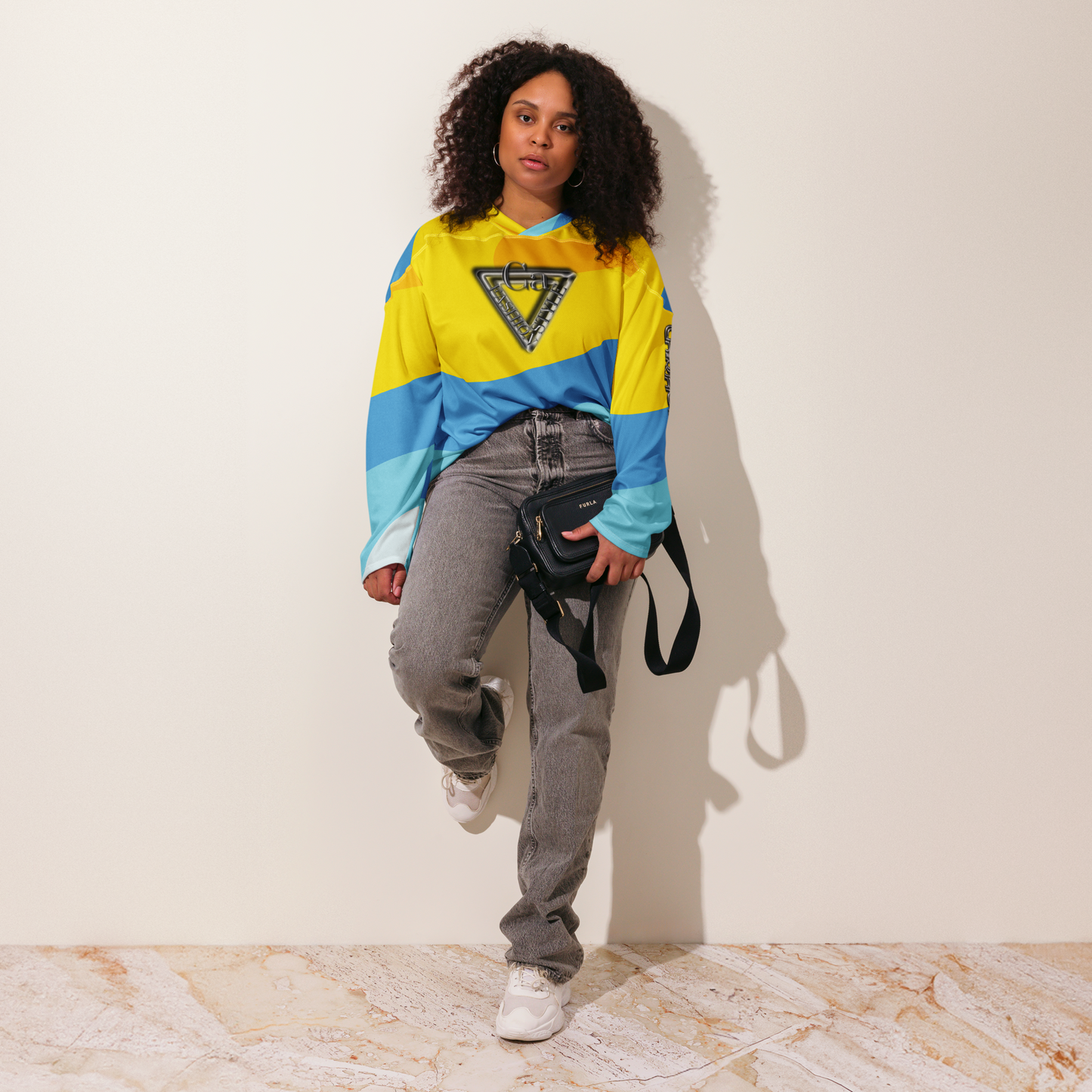 🥎 Premium® CaRaUaNa Tennis Sweatshirt – Yellow