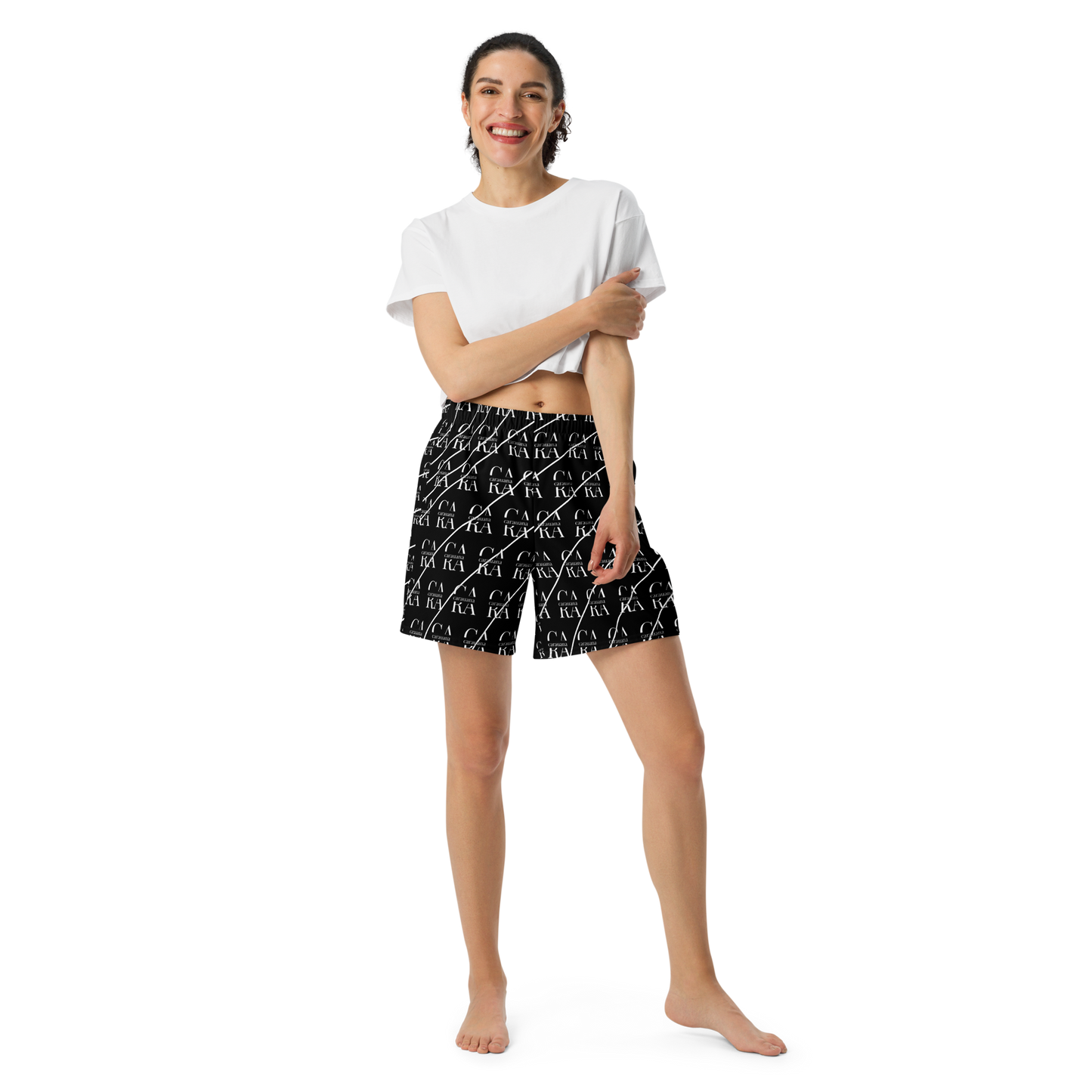 CaRaUaNa Athletic Shorts Unisex black LUX Carauana Store