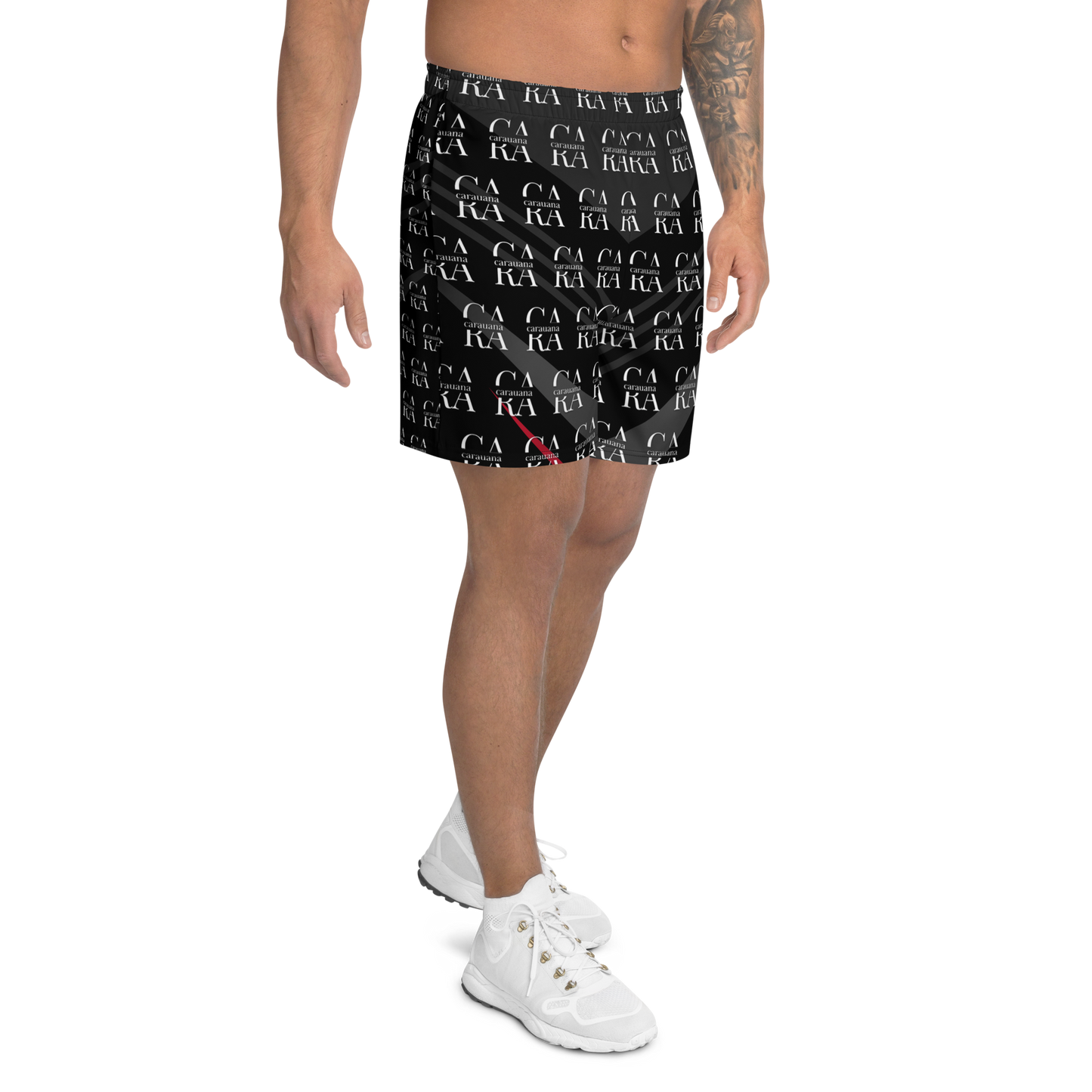 CaRaUaNa Athletic Shorts Unisex black Elegant