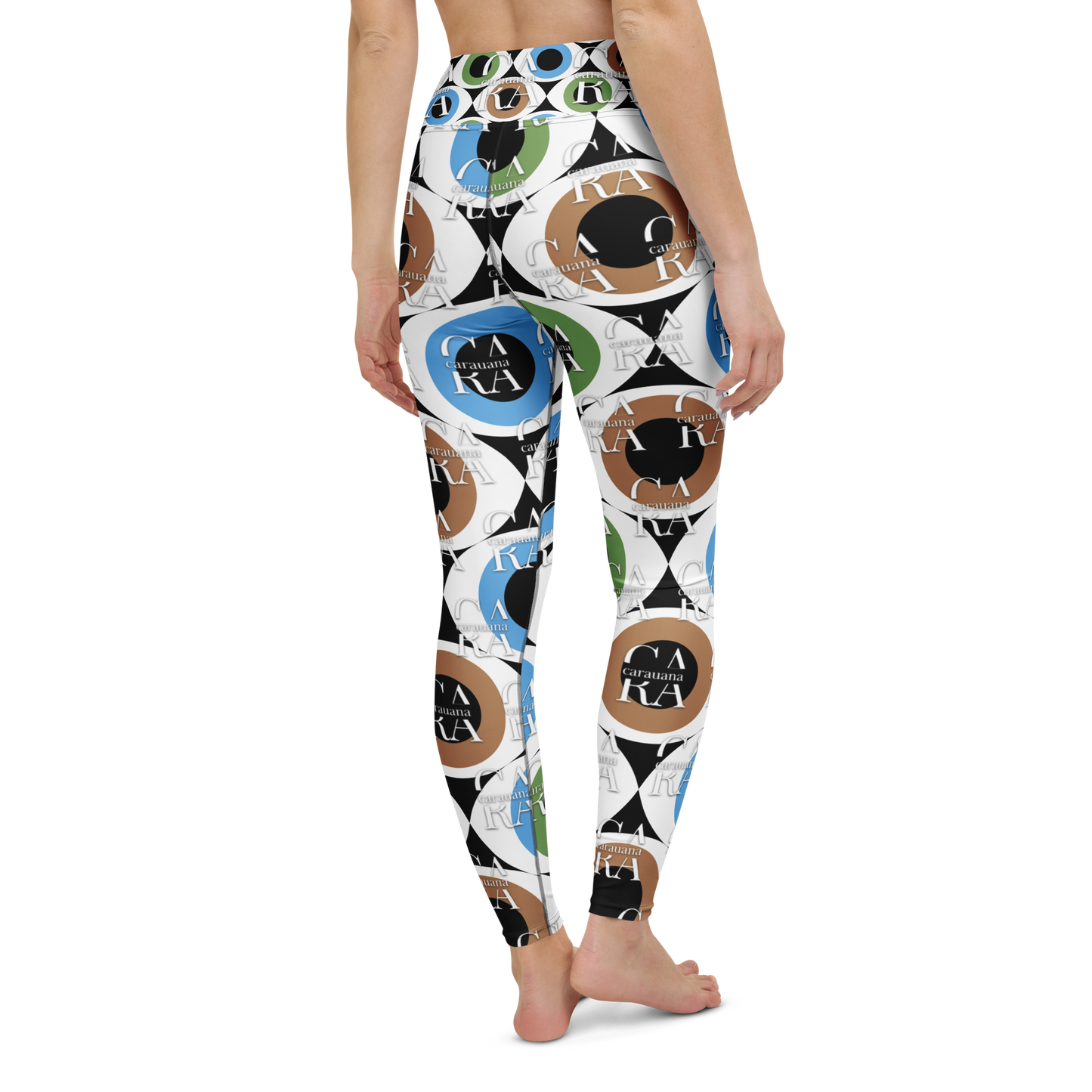 CaRaUaNa Leggings SPORT Pattern Eye Carauana Store