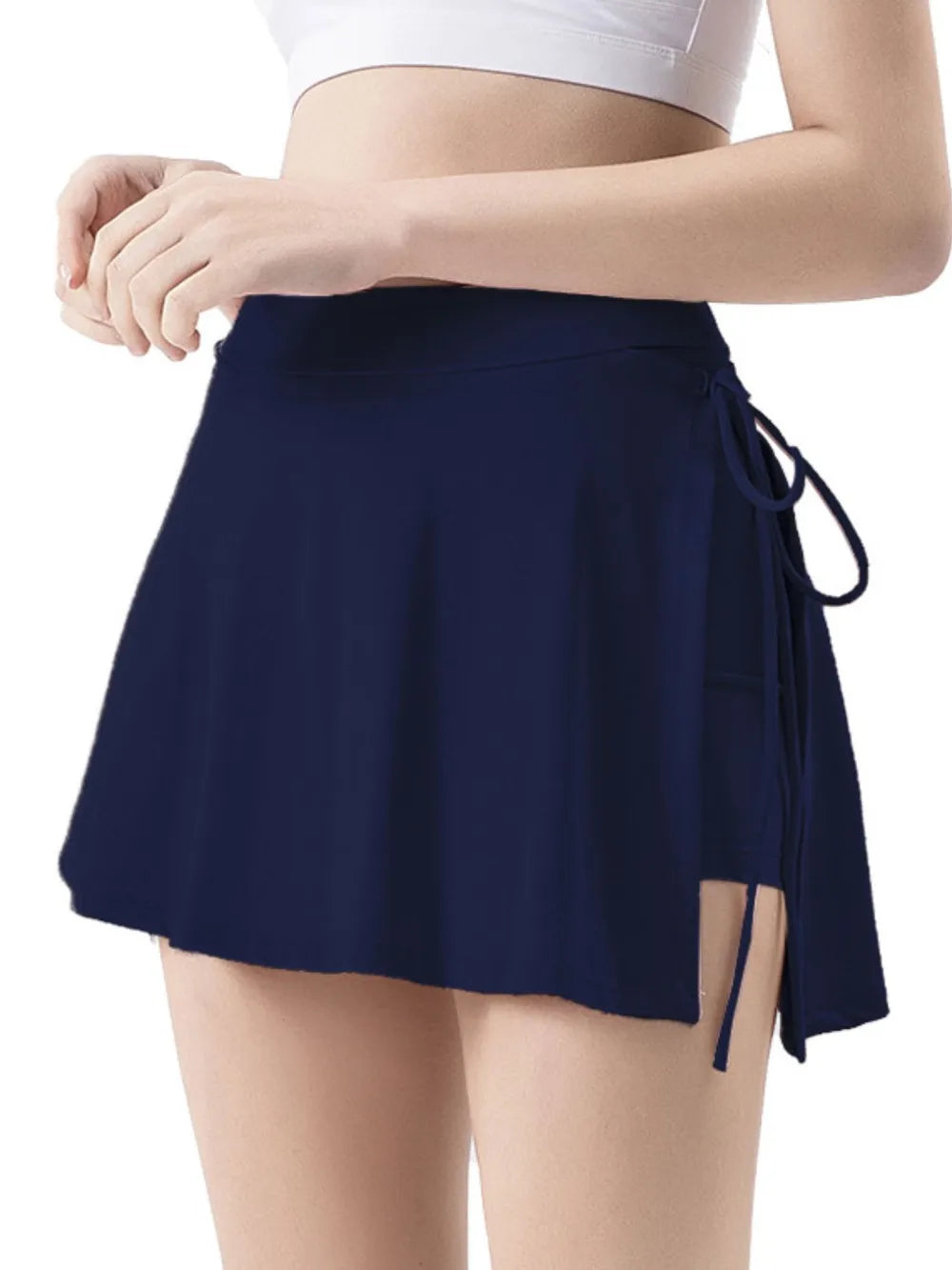 High Waist Active Skort with Pockets Carauana Store