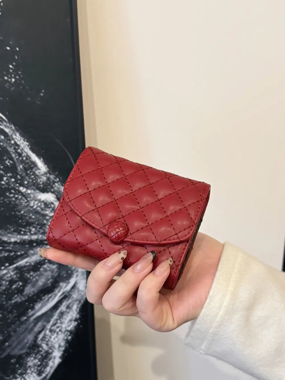 PU Leather Solid Color Wallet Carauana Store