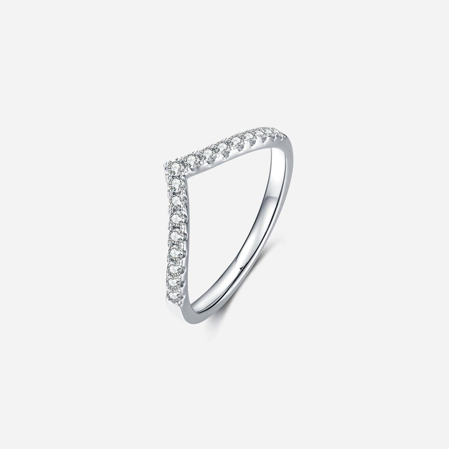 Moissanite 925 Sterling Silver Ring Carauana Store