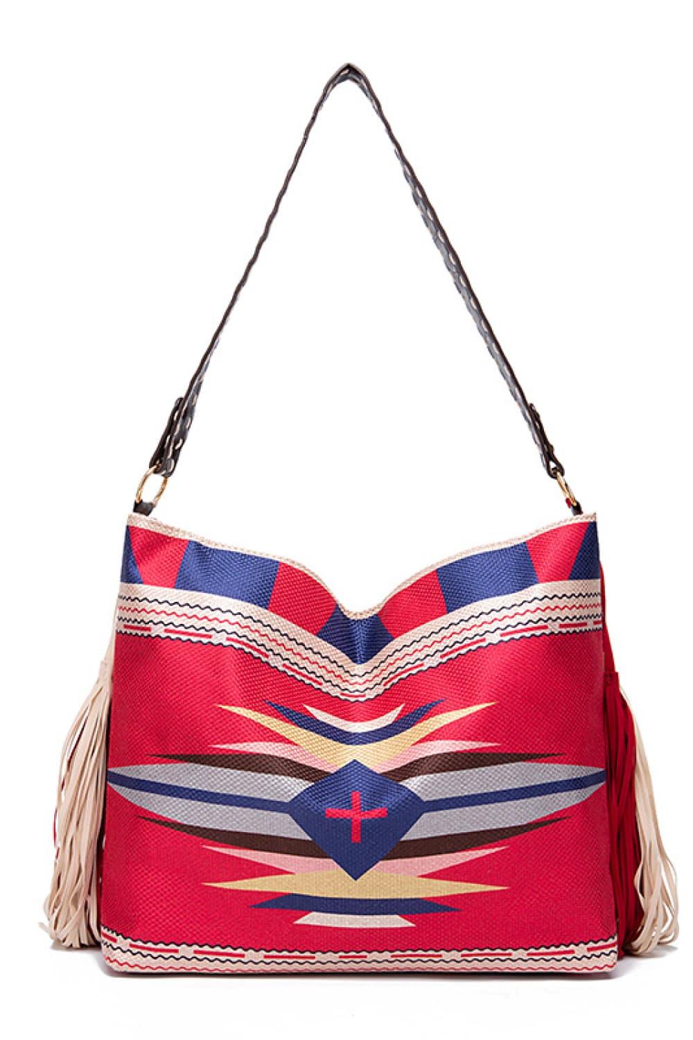 Geometric Canvas Tote Bag Carauana Store