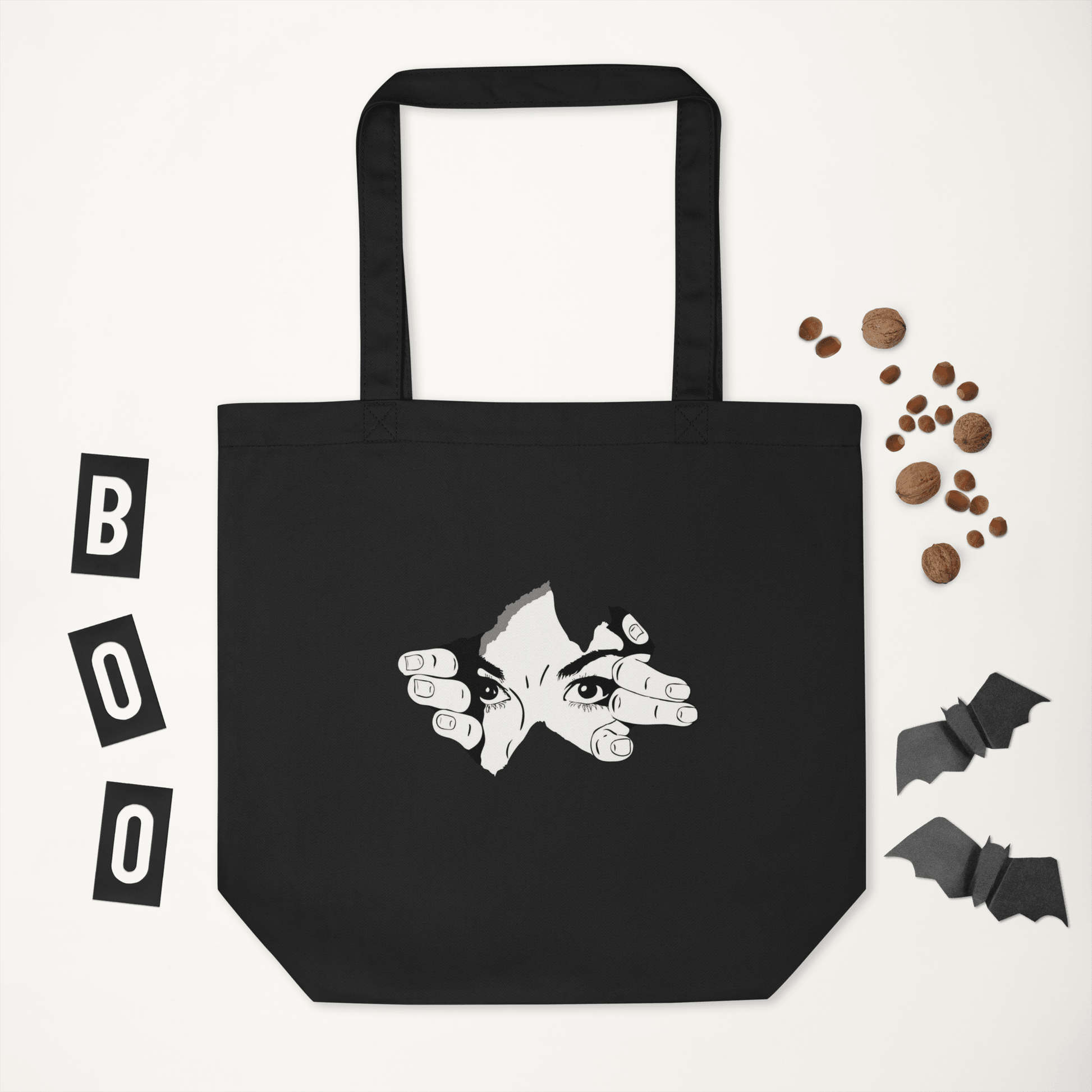 CRAUANA Eco Tote Bag Black Carauana Store