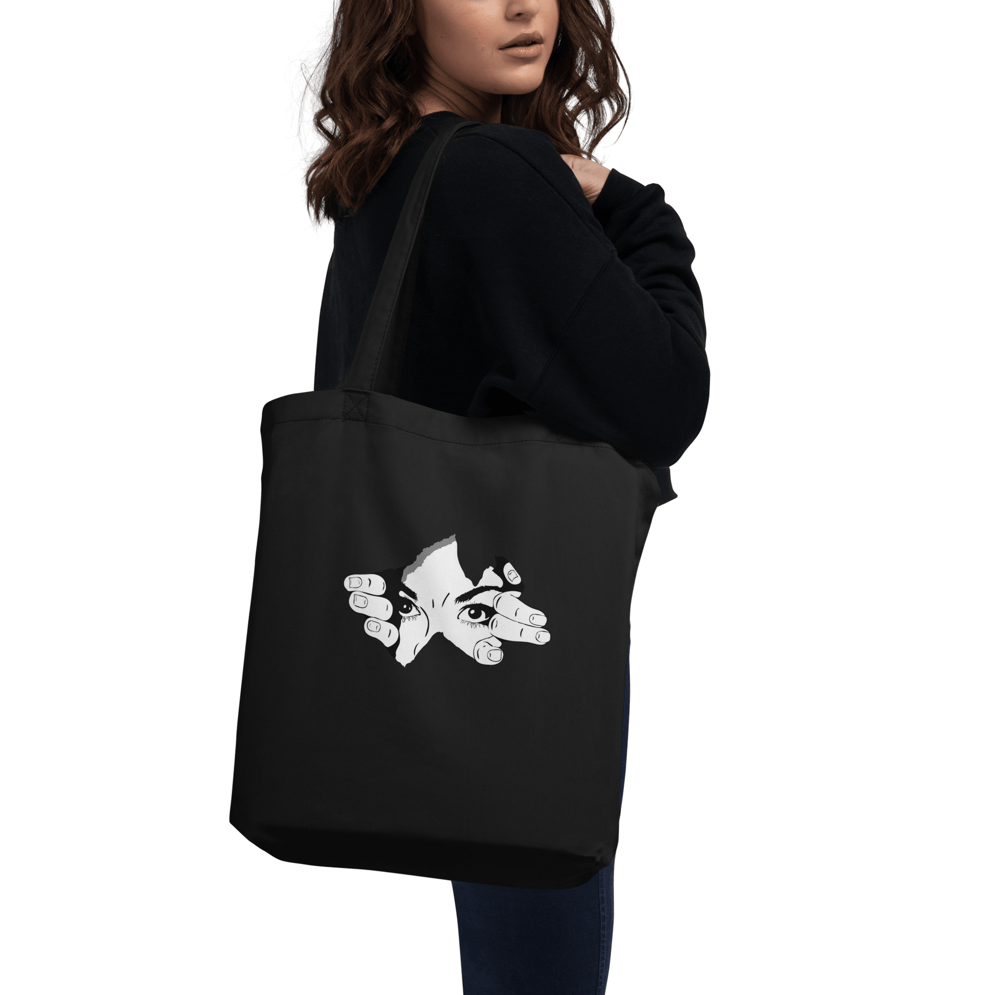 CRAUANA Eco Tote Bag Black Carauana Store