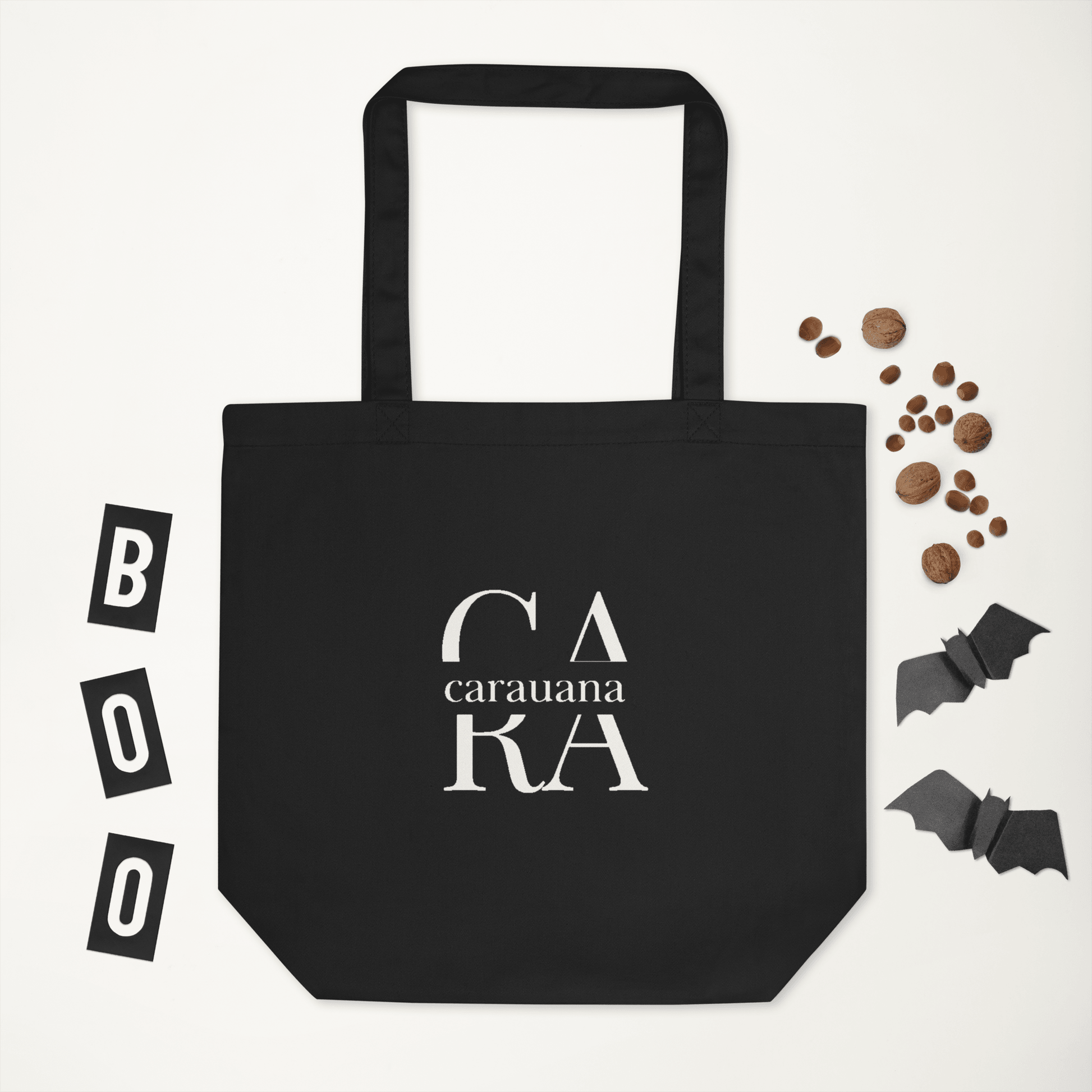 CRAUANA Eco Tote Bag Black Carauana Store