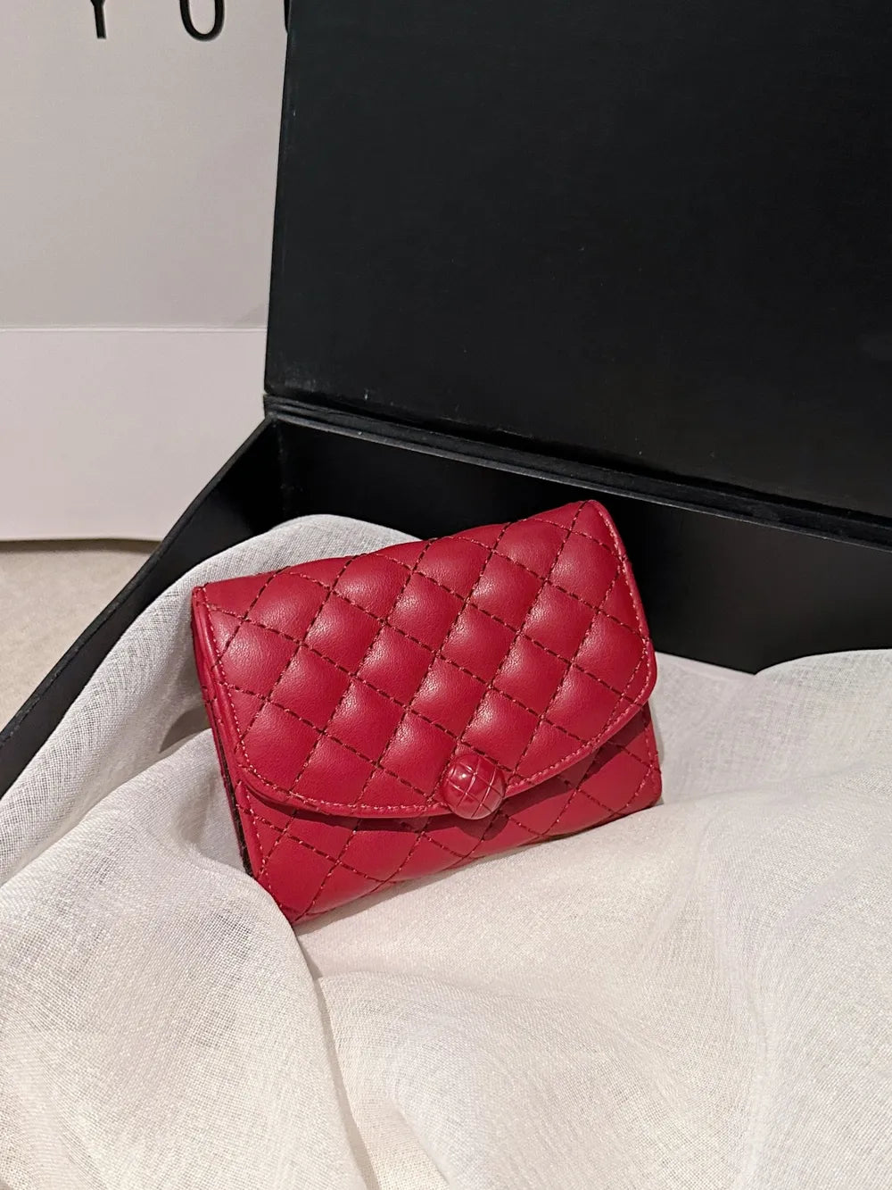PU Leather Solid Color Wallet Carauana Store