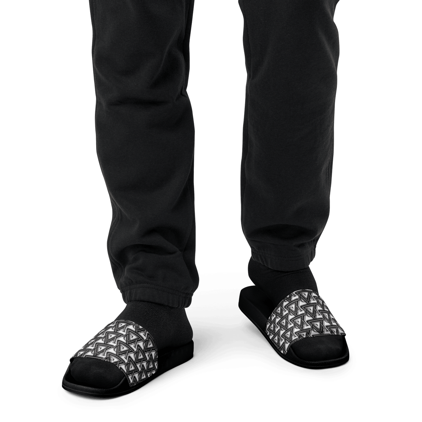 CARAUANA slides Men’s Black Branded Carauana Store