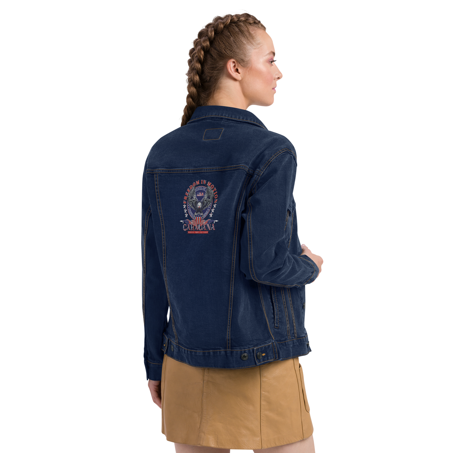 CaRaUaNa Original denim jacket Blue Carauana Store
