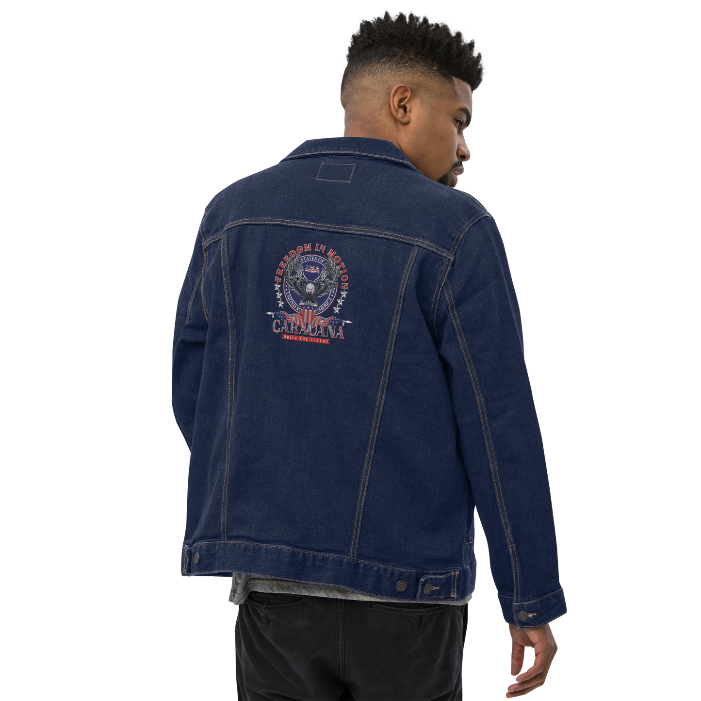CaRaUaNa Original denim jacket Blue Carauana Store