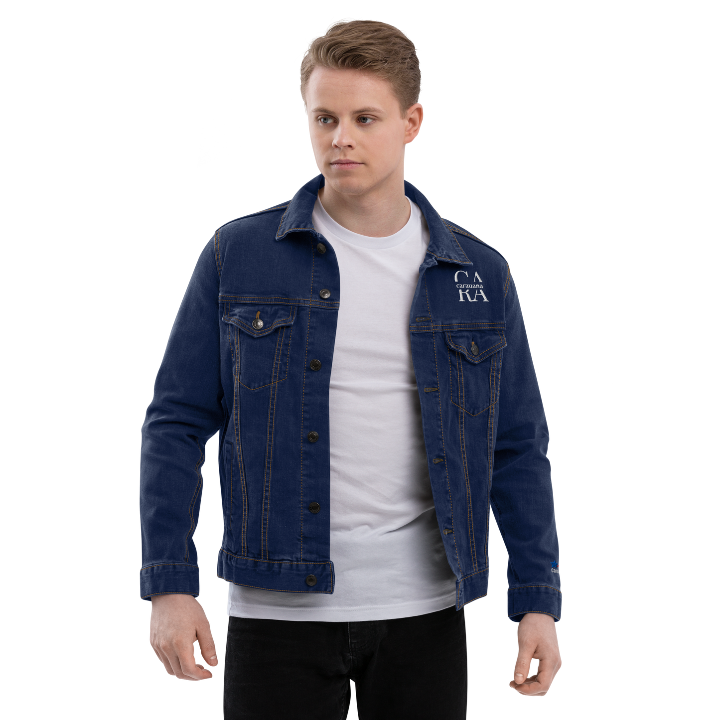 CaRaUaNa Original denim jacket Blue Carauana Store