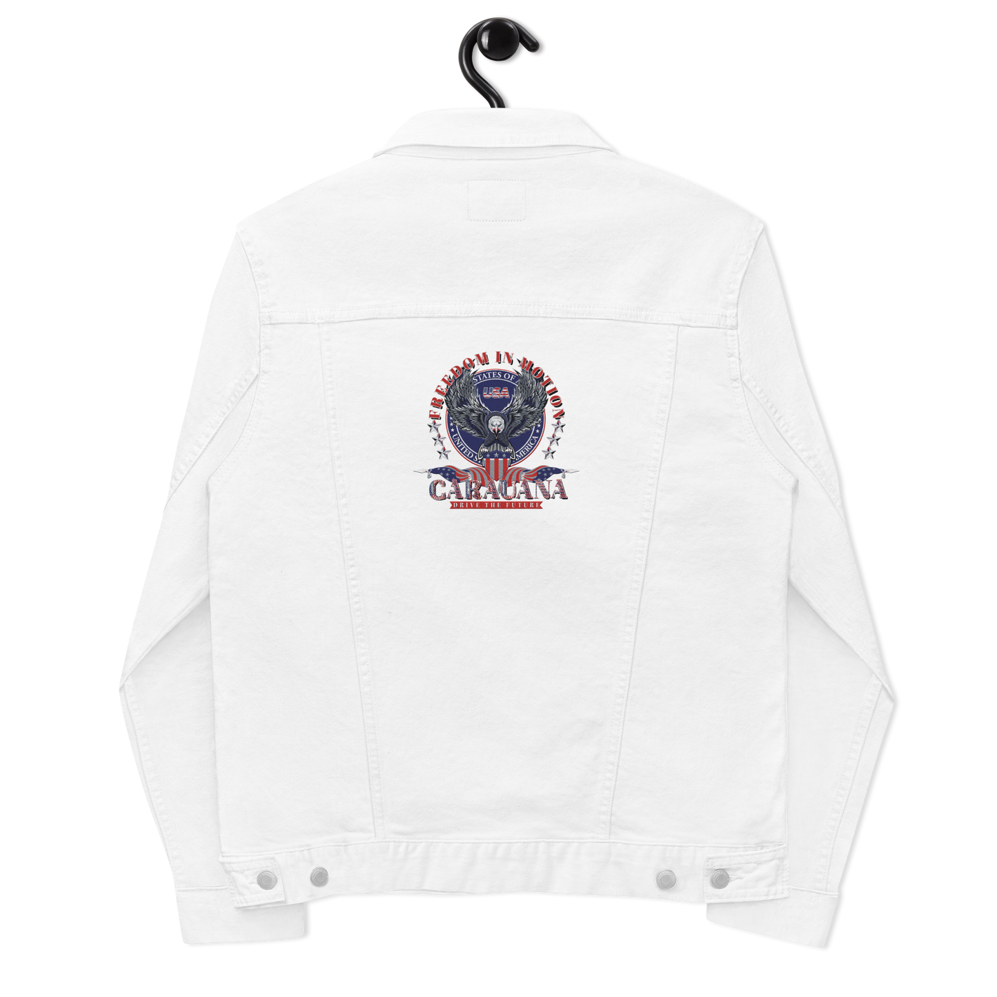 CaRaUaNa Original denim jacket white
