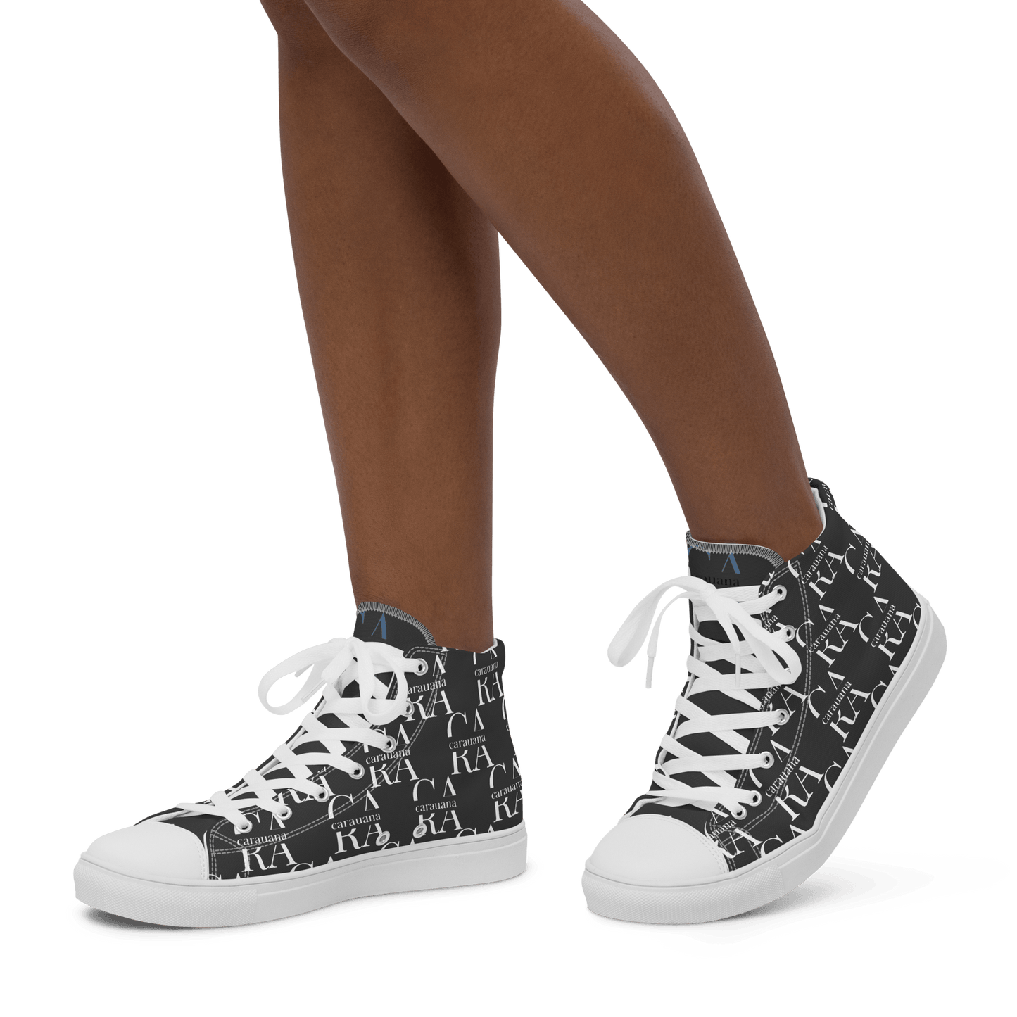 CARAUANA Hip Hop canvas shoes black Branded Carauana Store