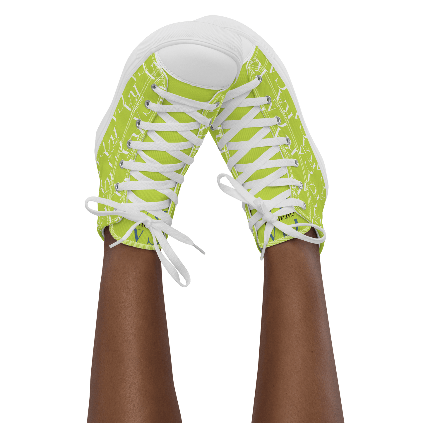 CARAUANA Hip Hop canvas shoes Lemon Branded Carauana Store