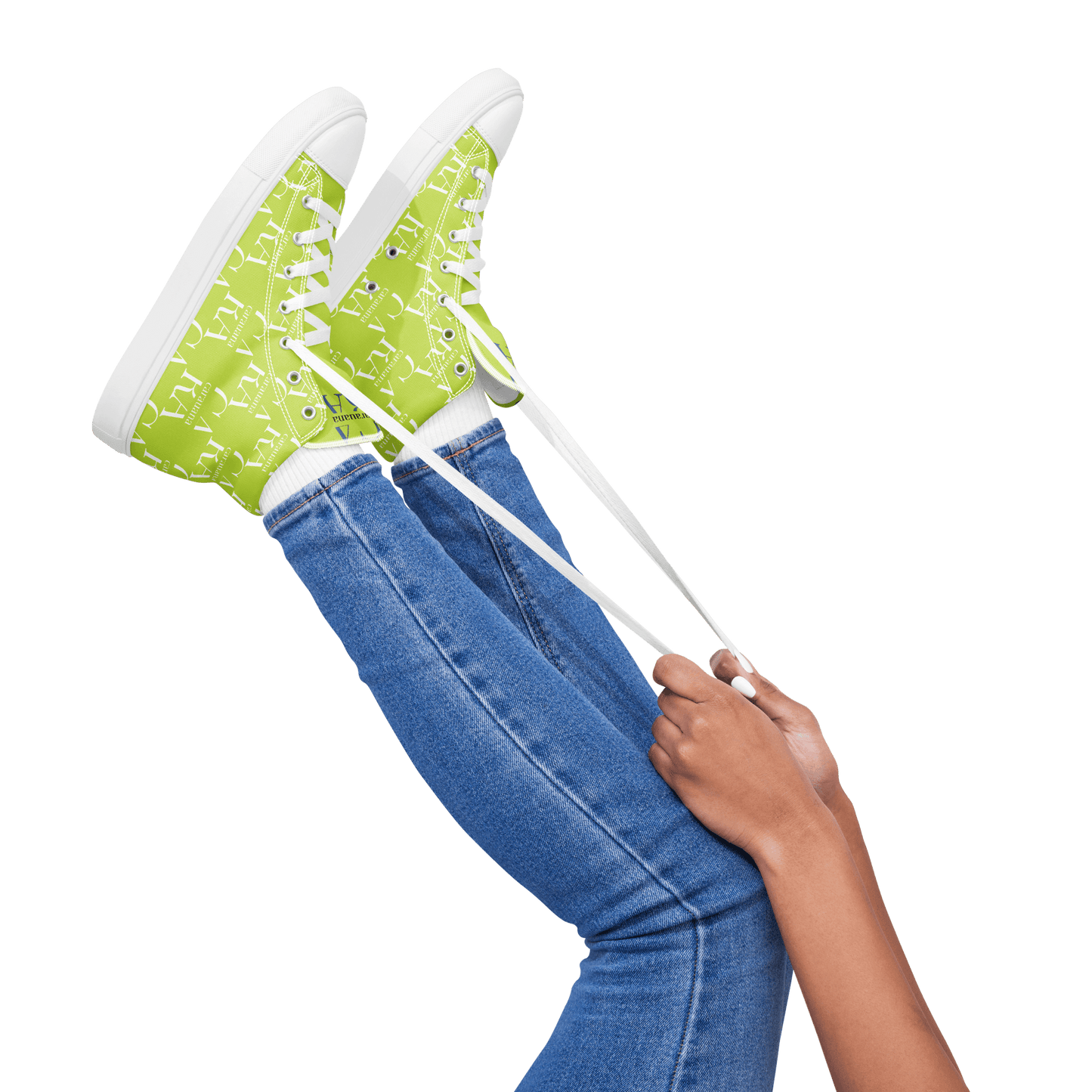 CARAUANA Hip Hop canvas shoes Lemon Branded Carauana Store