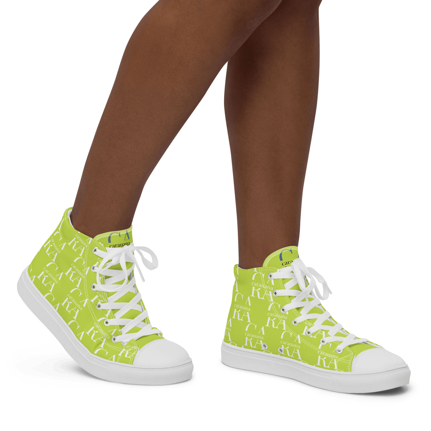 CARAUANA Hip Hop canvas shoes Lemon Branded Carauana Store