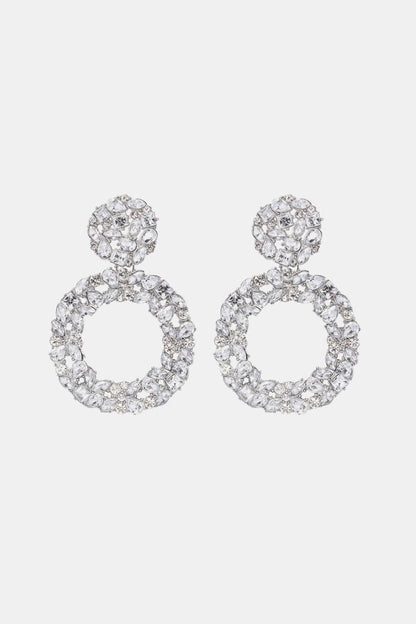 Round Shape Acrylic Dangle Earrings Carauana Store