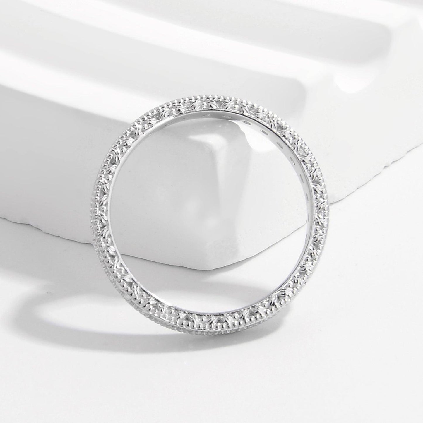 925 Sterling Silver Zircon Ring Carauana Store