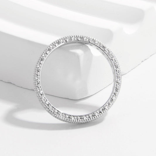 925 Sterling Silver Zircon Ring Carauana Store