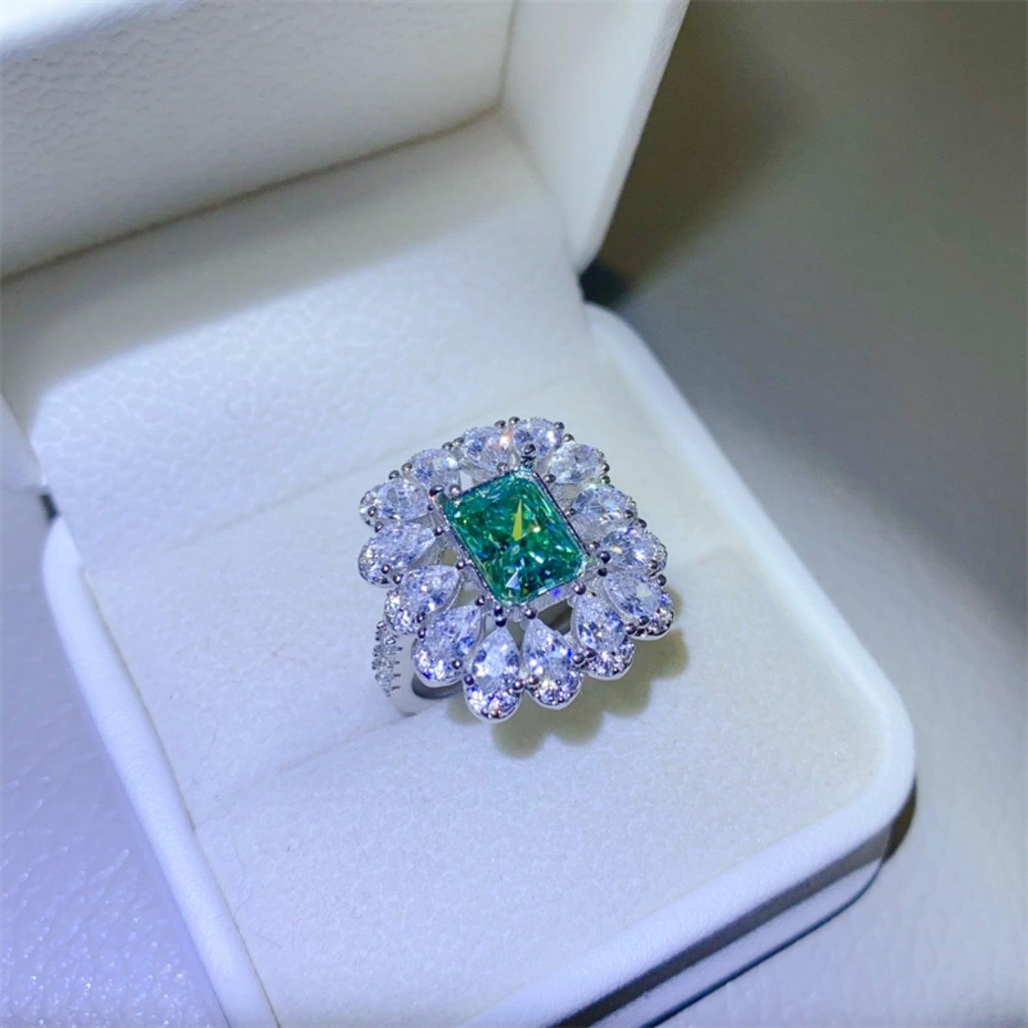 3 Carat Moissanite 925 Sterling Silver Ring Carauana Store