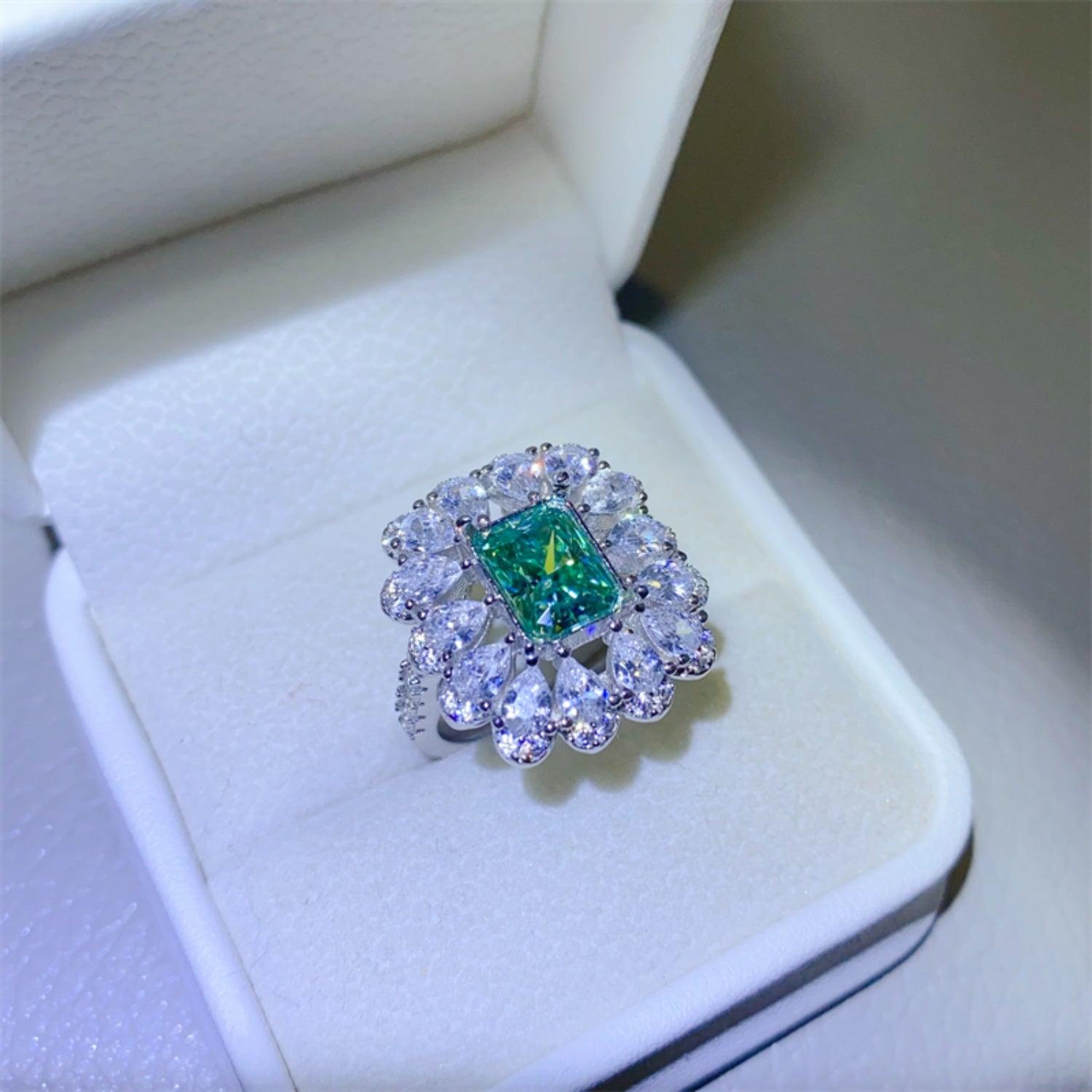 3 Carat Moissanite 925 Sterling Silver Ring Carauana Store