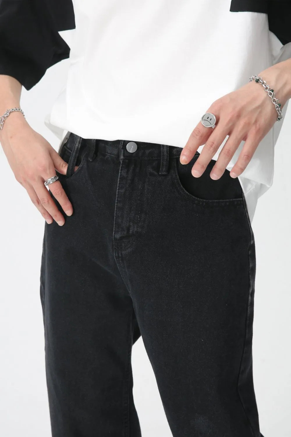 Baggy Jeans with Pockets
