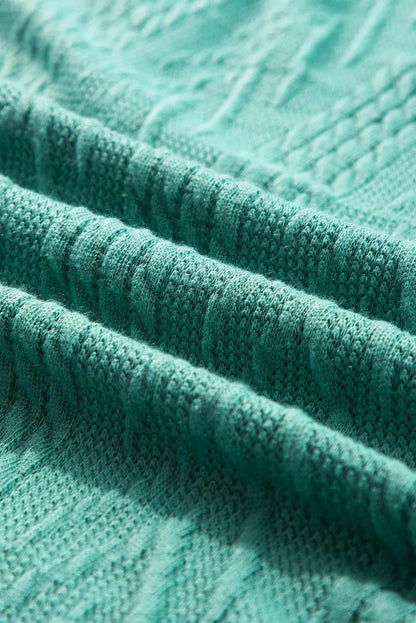 Textured Open Front Cover Up with Pockets Carauana Store