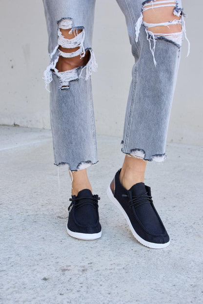 Forever Link Star Lace-Up Flat Sneakers Carauana Store