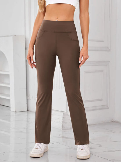 Lovelet High Waist Active Pants with Pockets Carauana Store