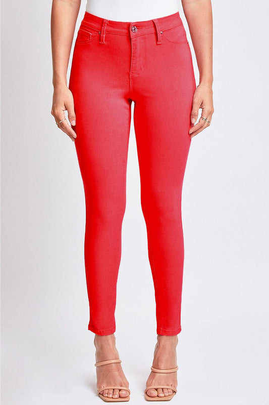 YMI Jeanswear Full Size Hyperstretch Mid-Rise Skinny Jeans Carauana Store
