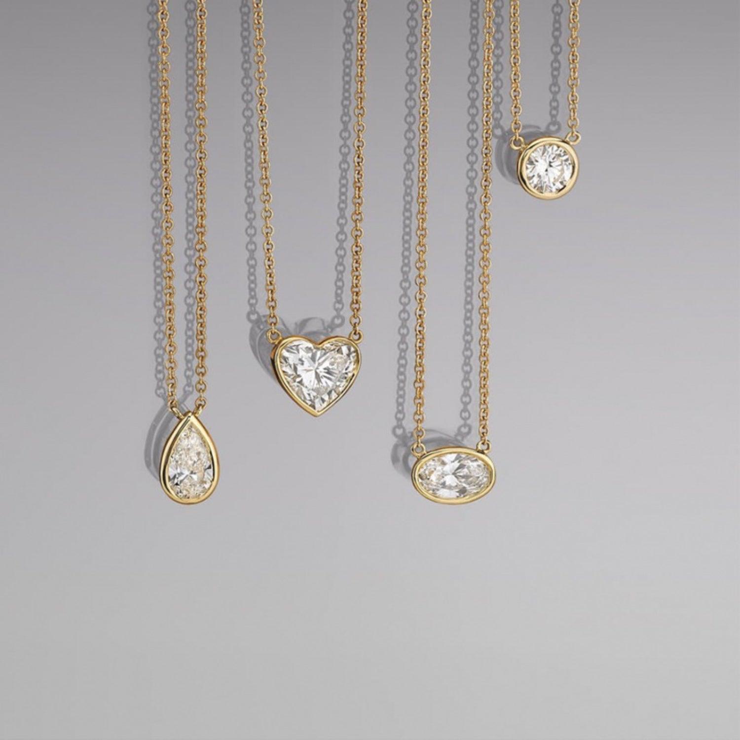 18K Gold-Plated Stainless Steel Pendant Necklace Carauana Store