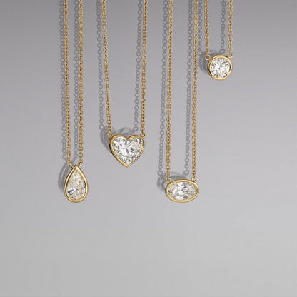 18K Gold-Plated Stainless Steel Pendant Necklace Carauana Store