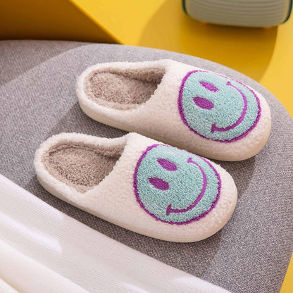 Melody Smiley Face Slippers Carauana Store
