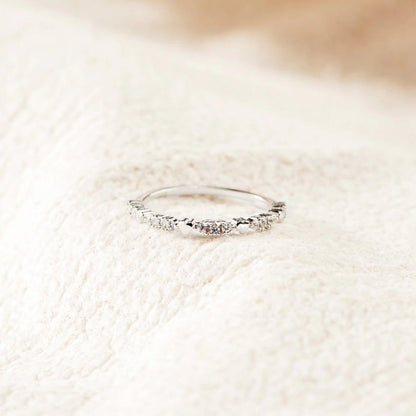 925 Sterling Silver Inlaid Zircon Ring Carauana Store