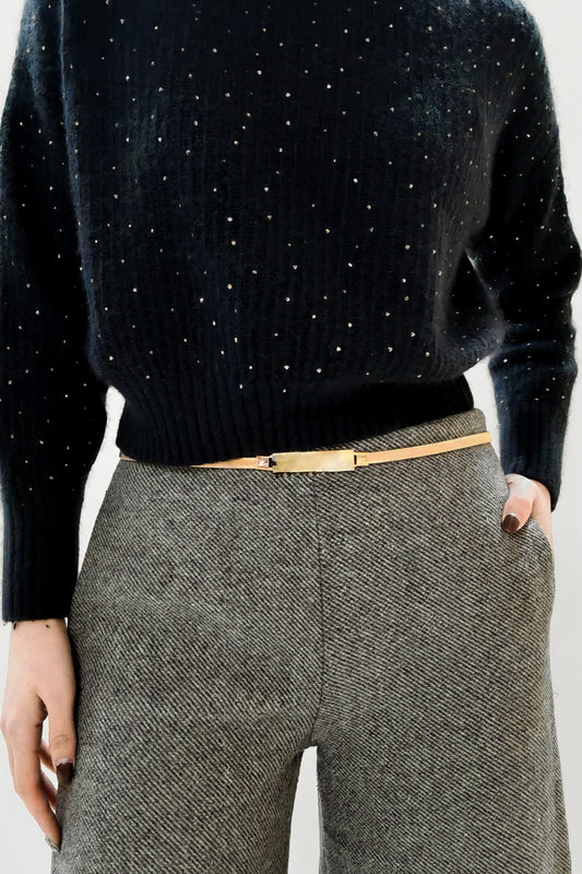 Elastic Iron Skinny Belt Carauana Store