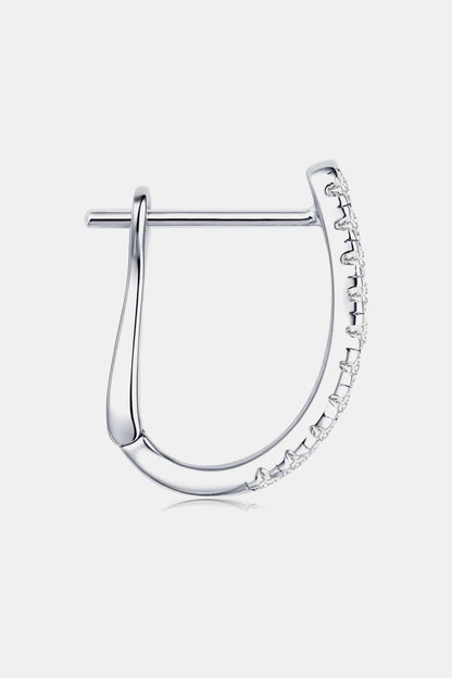 Moissanite 925 Sterling Silver Earrings Carauana Store