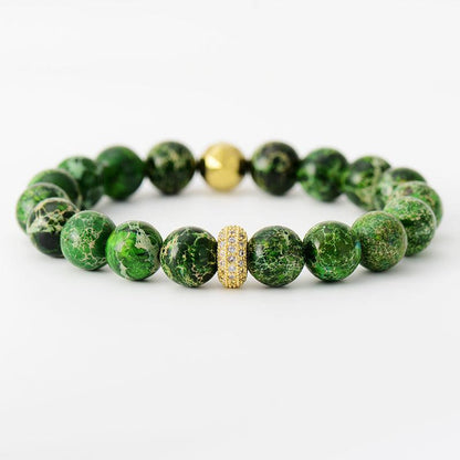 Natural Stone Beaded Bracelet Carauana Store