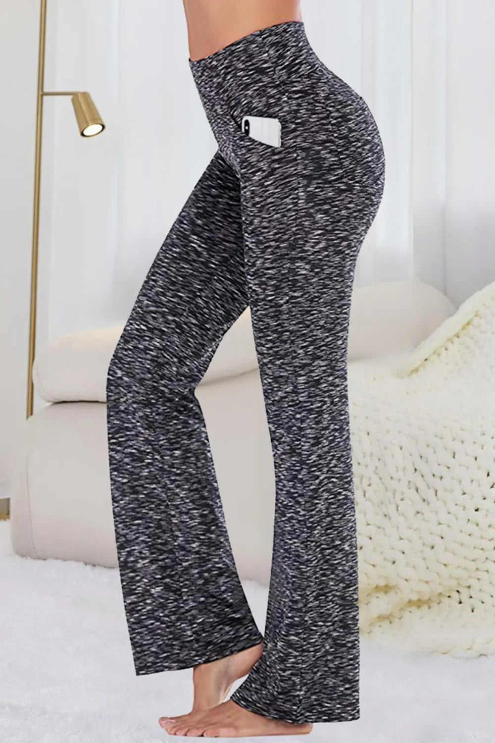 Pocketed High Waist Active Pants Carauana Store