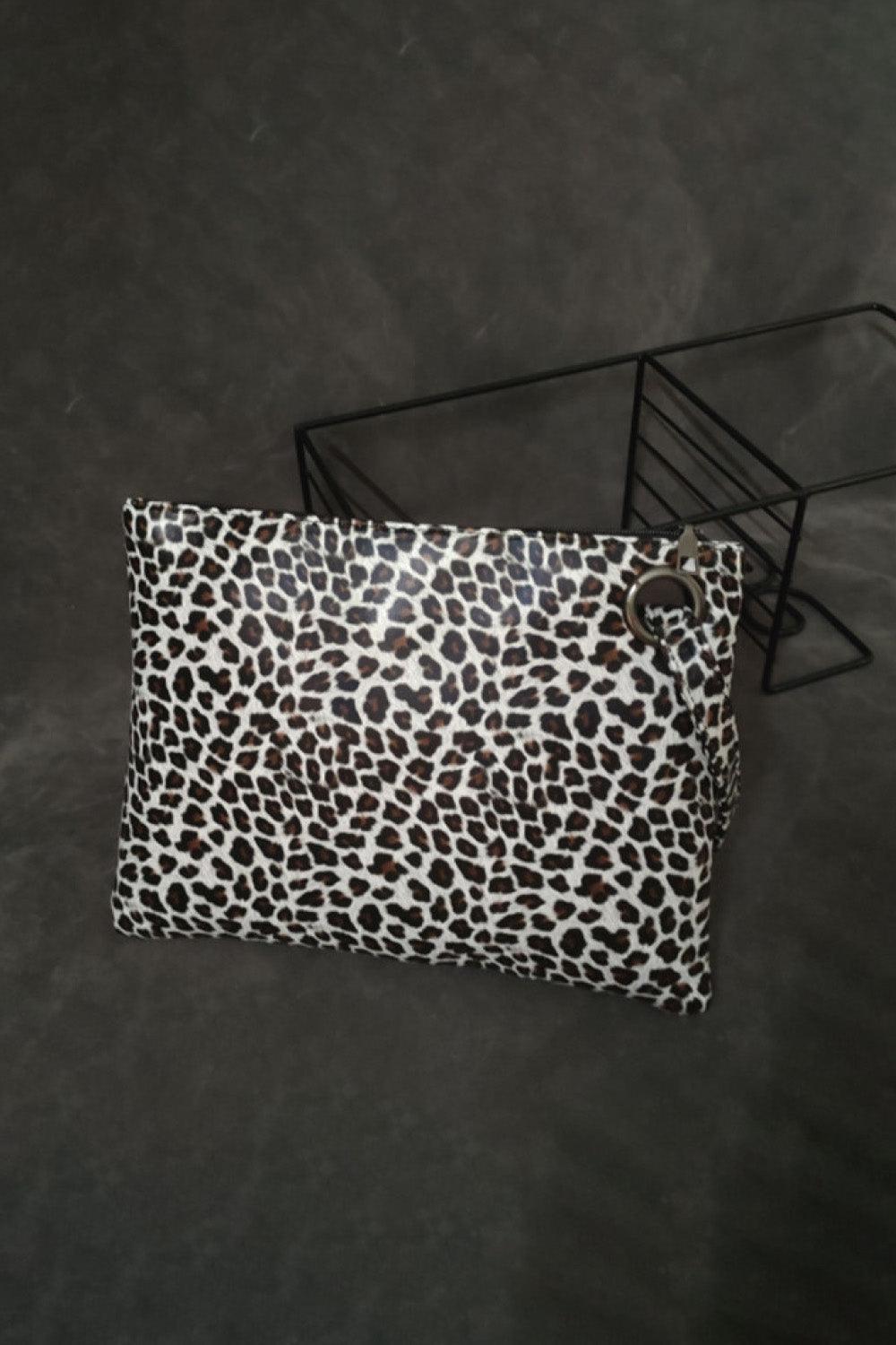 Leopard PU Leather Clutch Carauana Store