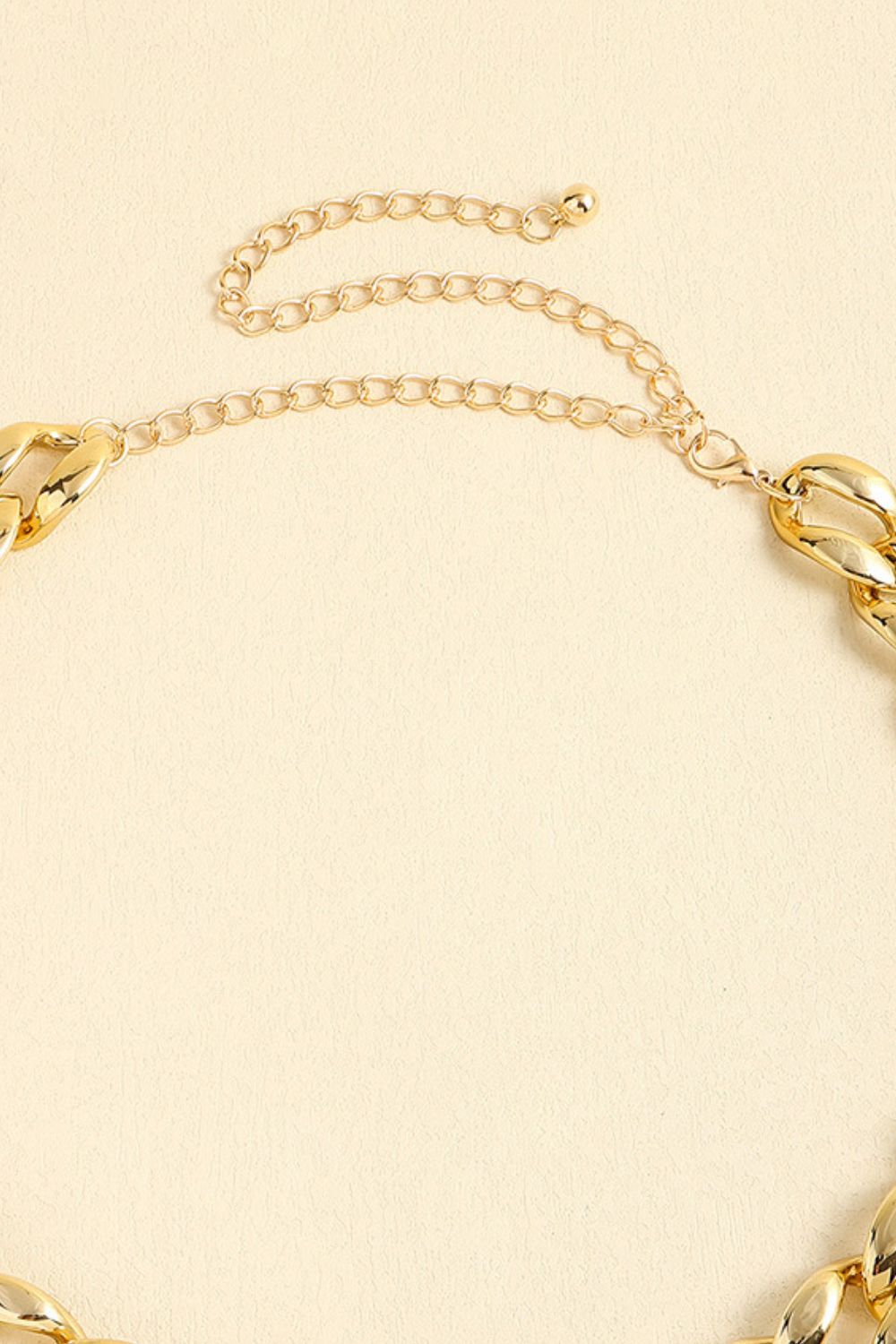 1" Width Acrylic Curb Chain Belt Carauana Store